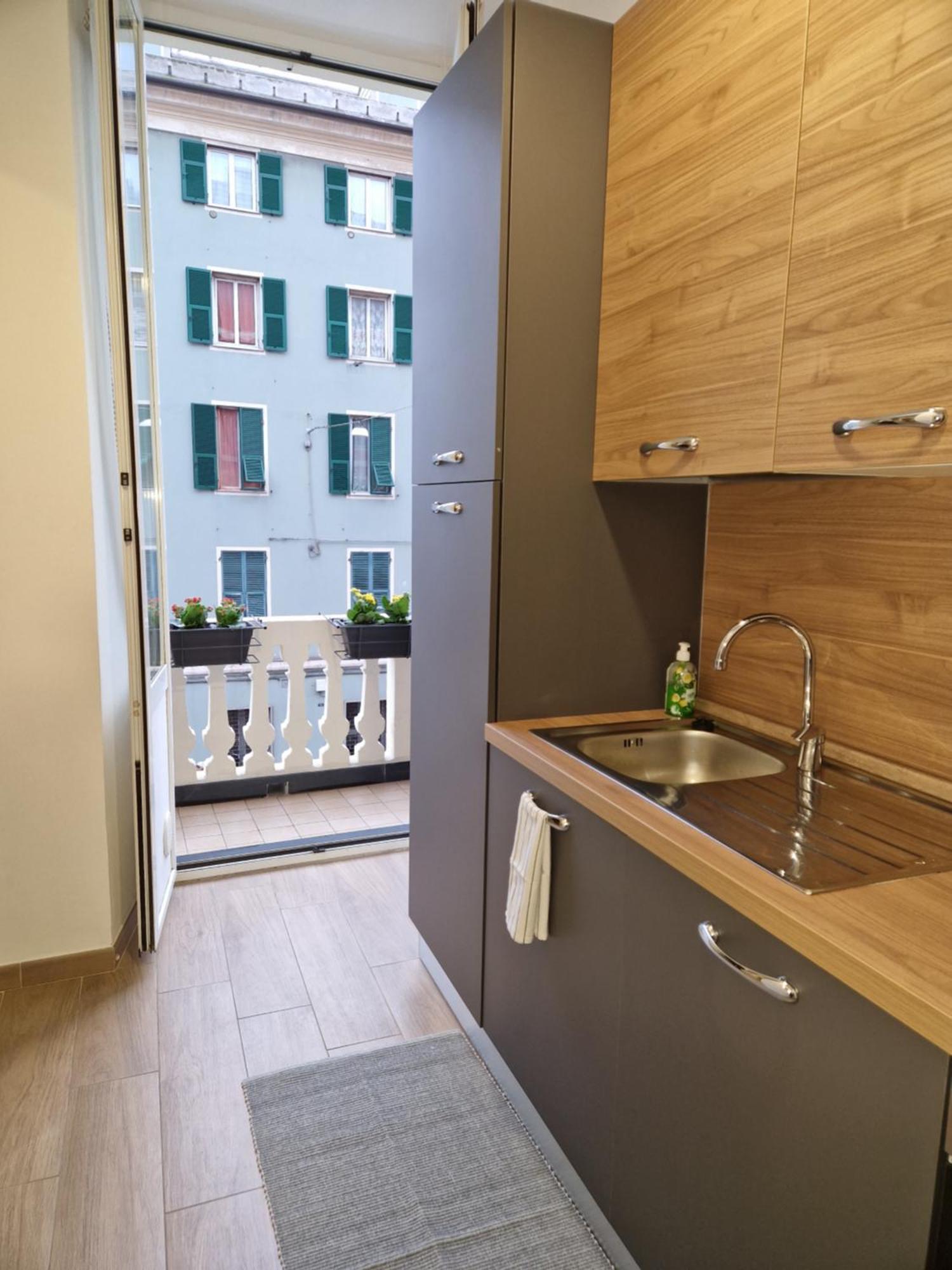 Appartamento Sofia A Genova Bagian luar foto